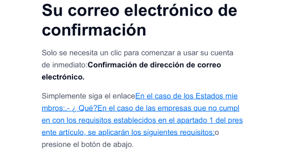 Verificación de la cuenta Verificación de la cuenta
